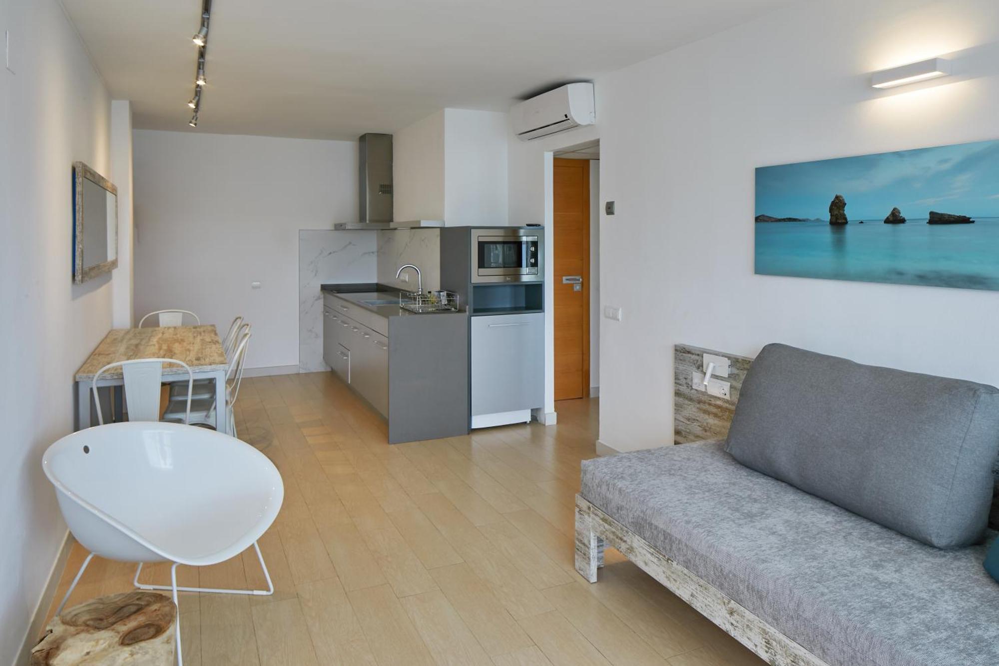 Two-Bedroom Apartment Balcony