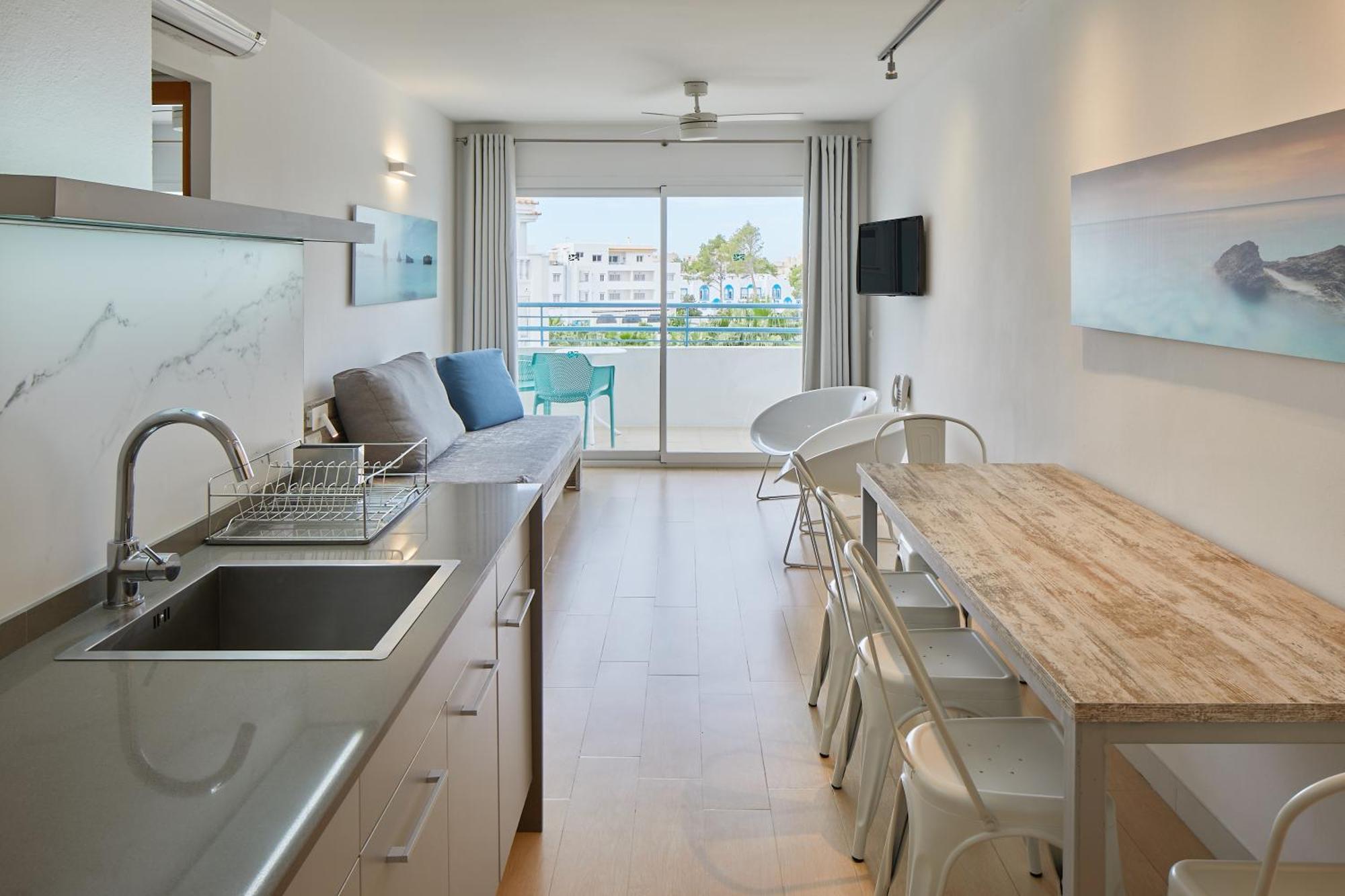 Two-Bedroom Apartment Balcony